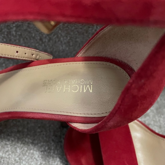 Michael Kors Red heels - Picture 3 of 4